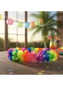 Adereço De Festa Colar Havaiano Neon Com 1 Und Kit Festa