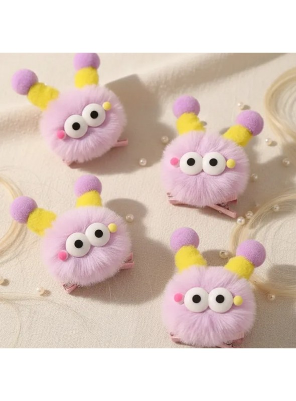 Presilha De Cabelo Bichinho Olho Cabelo Maluco 1 Und Sortido