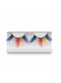 Cílios Postiços Colorido Fantasia Carnaval Kit o Par Bazar