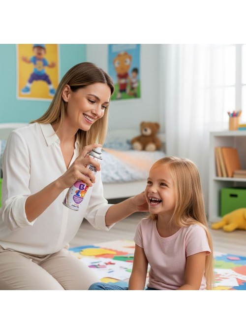 Tinta Temporária Para Cabelo Laranja Spray 135ml Carnaval