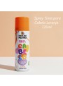 Tinta Temporária Para Cabelo Laranja Spray 135ml Carnaval