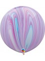 Balão de Látex Gigante Marmorizado Fashion 30 Polegadas – 1 unidade