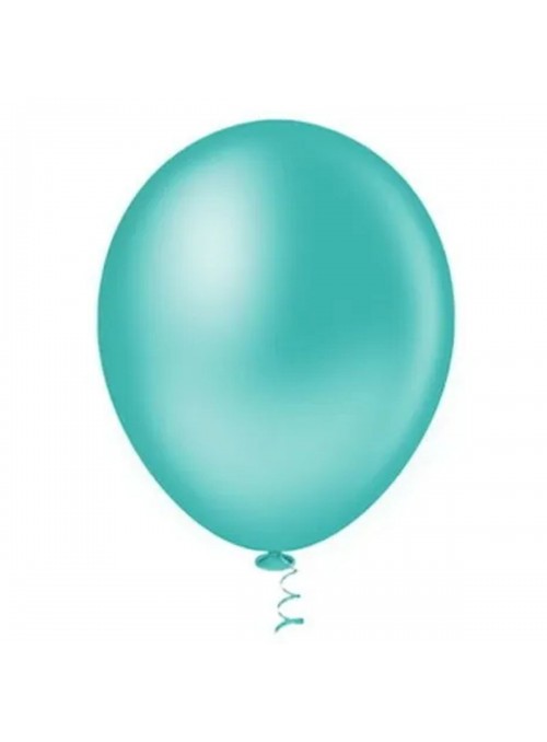 Balão de Látex Tiffany 11 Polegadas 28cm São Roque 25 Unidades