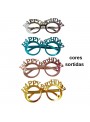 Óculos Divertido Happy Birthday Cor Sortida Kit Festa Adereços Bam Festas