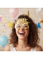 Óculos Divertido Happy Birthday Cor Sortida Kit Festa Adereços Bam Festas