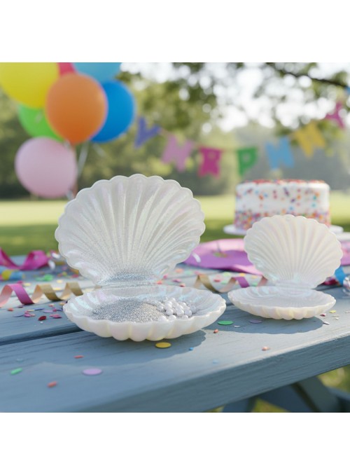 Lembrancinha Mini Concha Perolada Furtacor 12 Unidades