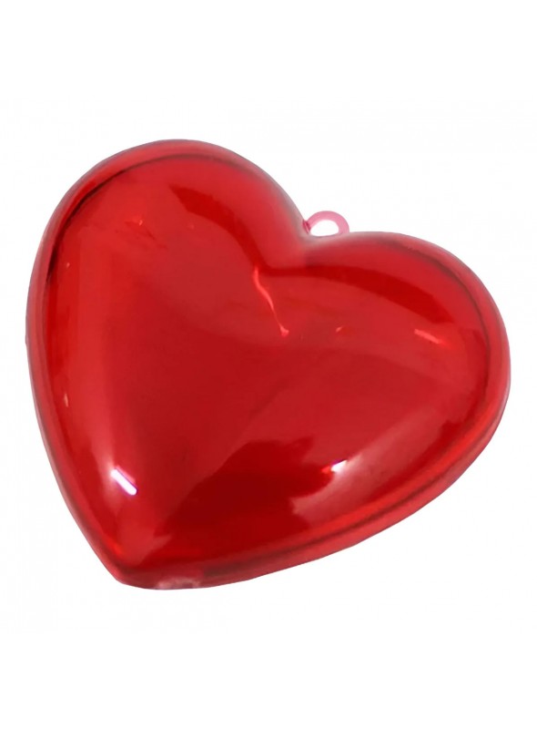 Lembrancinha Caixa Coração Vermelho 8cm 12 Unidades