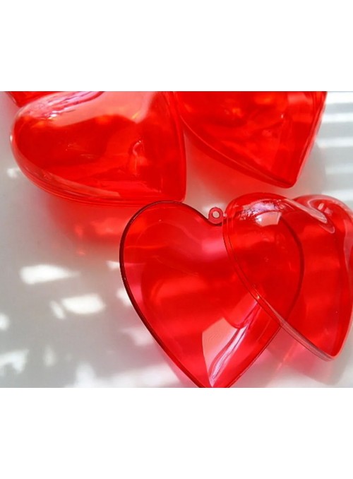 Lembrancinha Caixa Coração Vermelho 8cm 12 Unidades