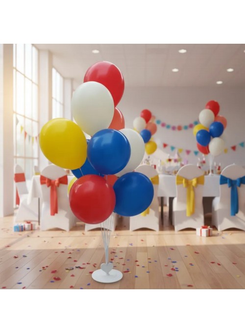 Suporte De Chão Para 11 Balões De Látex 100cm