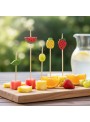 Palito Para Petisco Frutas 12cm 20 uni Decoração Festa