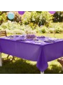 Toalha de Mesa Retangular Roxa Descartáveis para Festa