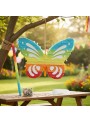 Pinhata Borboleta Colorida Com Bastão Máscara E Confetes