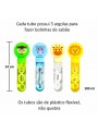 Bolha De Sabão Safari Sortidos 14cm Lembrancinha 1 Unid