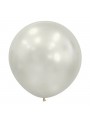 Balão De Látex Branco Perolado 5 Pol 13cm 50 Uni São Roque