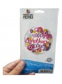 Bexiga Balão Redondo Feliz Dia Das Mães Flores 18 Polegadas 45cm