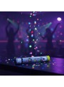 Lança Confetes Neon Colorido Brilha na Luz Negra Silver Festas 1 Unidade