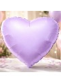 Balão Metalizado Coração Lilás Baby 20 Polegadas 1 Unid