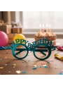 Óculos Divertido Happy Birthday Cor Sortida Kit Festa Adereços Bam Festas
