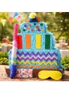 Pinhata Bolo De Aniversário Com Bastão E Máscara Bam Festas