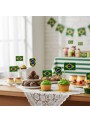 Bandeirinha Topper para Doces Vai Brasil Copa do Mundo Festcolor 8 Unidades