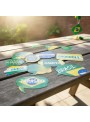 Plaquinhas Divertidas Vai Brasil Copa do Mundo Festcolor 9 Unidades
