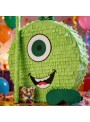 Pinhata Monstrinho Verde Com Bastão E Máscara Bam Festas