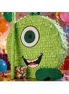 Pinhata Monstrinho Verde Com Bastão E Máscara Bam Festas