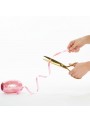 Fitilho para Balão Furtacor Nacarado Rosa 5mm x 20m Silver Festas