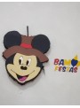 Pinhata Mouse Safari Com Bastão Máscara Confetes Bam Festas