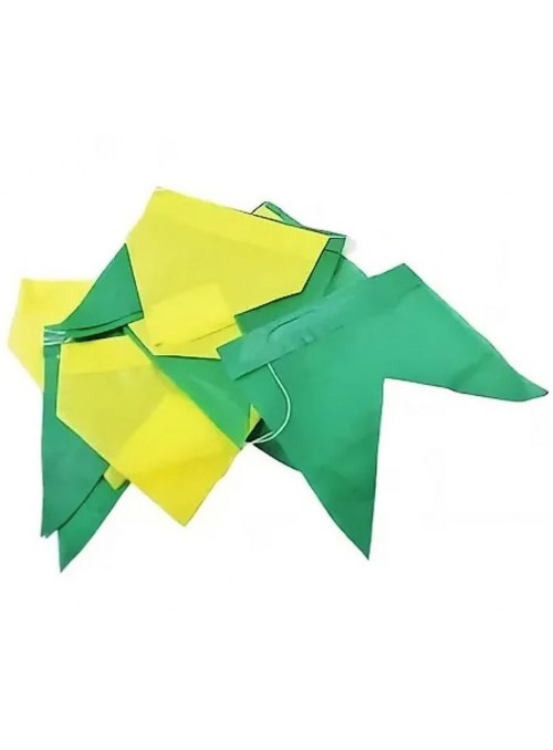 Bandeirinha Decorativa Copa Do Mundo Brasil Verde e Amarelo 10m