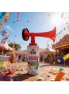 Buzina A Gás Com Corneta Tubo De 175ml Carnaval Futebol