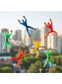 Boneco Aranha Pegajoso Escalador De Parede 4 Un Lembrancinha