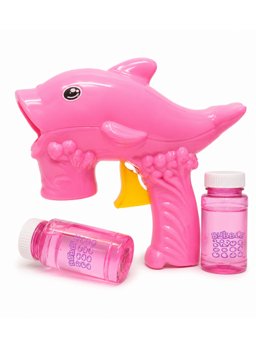 Pistola Lança Bolhas De Sabão Golfinho Lembrancinha