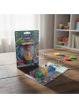 Pião Giratório Com Led Colorido Shoot Games Com Lançador