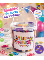 Kit Pinhata Baldinho De Doces Sortidos Para Festa Kit Festa
