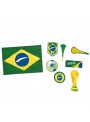 Kit Decorativo Brasil Copa do Mundo Festcolor 8 Unidades