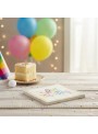 Guardanapo de Papel Folha Dupla Happy Birthday Colorido 33cmx33cm Silver Festas 20 Unidades