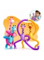 Brinquedo Sensorial Girafas Pop It Mola Estica Sortidos 1 Un