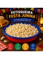 Prato Petisqueira Laminada Festa Junina Arraiá 18cm 8 Unidades