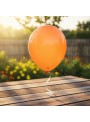 Balão de Látex Laranja Mandarim 11 Polegadas 28cm São Roque 50 Unidades