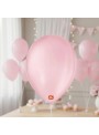 Balão de Látex Rosa Baby 11 Polegadas 28cm São Roque 50 Unidades