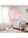 Balão de Látex Rosa Baby 5 Polegadas 13cm São Roque 50 Unidades