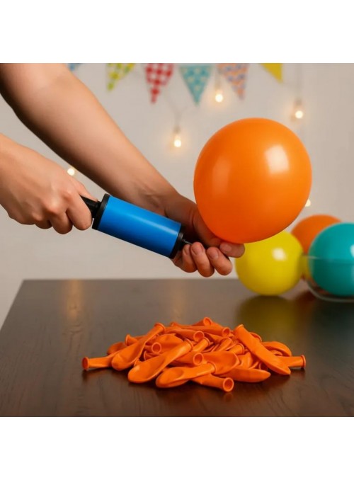 Balão de Látex Laranja Mandarim 5 Polegadas 13cm São Roque 50 Unidades