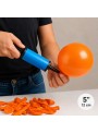 Balão de Látex Laranja Mandarim 5 Polegadas 13cm São Roque 50 Unidades