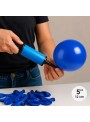 Balão de Látex Azul Cobalto 5 Polegadas 13cm São Roque 50 Unidades