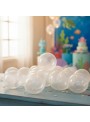 Balões de Látex Cristal Transparente 5 Polegadas 13cm São Roque 50 Unidades