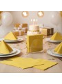 Guardanapos de Papel Luxo Amarelo – 20 unidades