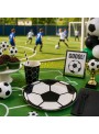 Pratos De Papel Descartáveis Bola De Futebol 18cm 10 Und