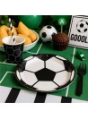 Pratos De Papel Descartáveis Bola De Futebol 18cm 10 Und