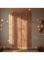 Cortina Metalizada Rose Gold 1m x 2m Decoração de Festa Silver Festas